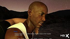 Krásačka v 3D anime hentai hře dává divoký instrukce!