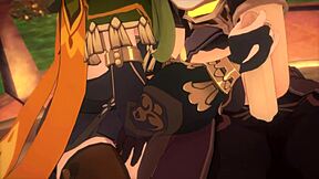 Yo, tjek denne vilde have ColleI Genshin Impact Anime Scene