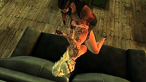 uživam u slučajnom međurasnom seksu sa debelom plavušom velikim sisama koja prima ogromni kurac analno i ejakulaciju