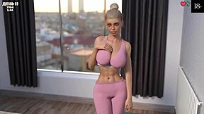 Intensywna sesja jogi zamienia się w hardcore lodzika z współlokatorem!