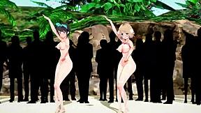 bare elsker Hololive Oozora Subaru og Shigure Ui i Deepbluetown