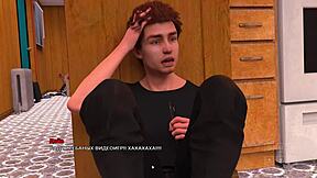 משחק מלא של חיים בסנטה קאונטי חלק 4 עם דמויות אנימה