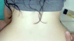 Creampie con esposa en posición perrito