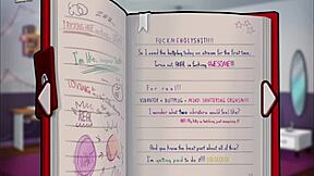 Summertime Saga Aflevering 207 Met Cartoon Personages.