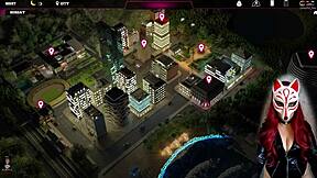 デバウチャリーのステップ19 地元バーでスカートの中見せ