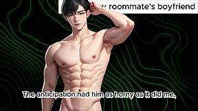 वाह, रूममेट के स्ट्रेट बॉयफ्रेंड का लंड चूसा! गे चुदाई स्टोरी