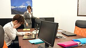 Hei, ayo selami sex lembur bareng bos Emiko Sugioka!