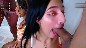 Hey, wanna see two teen 18+ sluts share hard cocks?