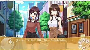 Magische exhibitionistische meid Christhea flasht en vernedert in hentai spel deel 5