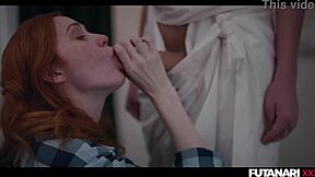 Scultore arrapato crea ragazza perfetta per pompini cazzi selvaggi