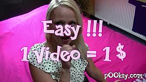 Gabriella se upogne za doggystyle deepthroat in sesanje velikega kurca