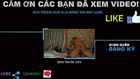 Вьетнамская крошка сосет и принимает сперму в рот во время скандала