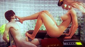 Obsessed met Yangfei's cosplay vingeren in Genshin hentai