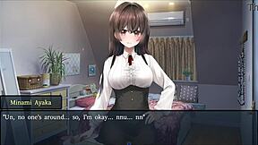 İçine kapanık hentai kızı oyuncaklar ve parmaklamayla dışa dönük oluyor.