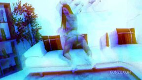 Soy Breiny Zoe tomando 5on1 DP DVP DAP aporreando y empapada en pis