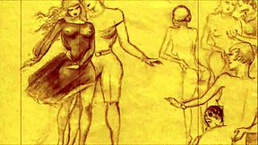 Früher waren erotische Vintage-Illustrationen pure Kunst. Sie haben rohen Charme eingefangen!