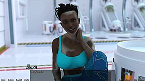 Zaprti v vesolju 8 - pomagam Zari z ogromnimi cicami