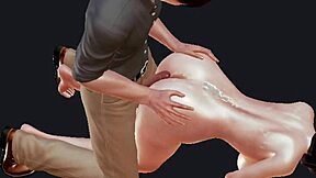 Hentai 3D punca z velikimi joški se trdo jebe!