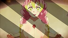Mitsuri i Tanjiro u divljoj hentai akciji