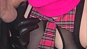 Η χοντρή δασκάλα κάνει αναλ, κάνει τον μαθητή να τελειώσει στο παχύ κωλό της