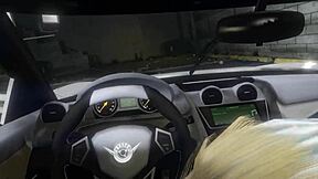 Sexe avec prostituée dans la voiture GTA 5 à la première personne 😈