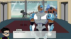 Anime hentai-avsnitt med raven-karaktär