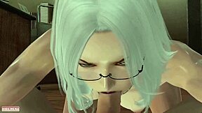 वह लाइब्रेरियन एप 3 में लंड चूसना अच्छी तरह जानती है