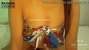 โย ดูคู่รักเอเชียตัวเล็กอายุ 18+ เฟี้ยวกับแอ็กชั่นครีมพายทำเองคืนนี้!