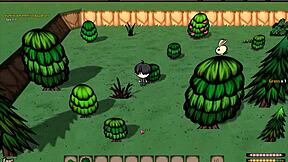 エルフ娘がヘンタイ農場ゲームで中出しされる