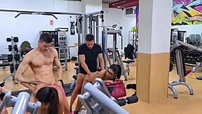 dolga predogled velikega orgija v telovadnici s prijatelji sheila ortega