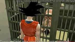 Dragon Ball hentai epi 54 näyttää Chichin maidot orjana pomolle villissä NTR:ssä