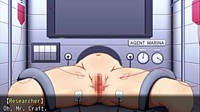 Marina die Agentin gefangen in kinky Untergrund-Bondage-Zirkus