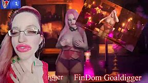 Božská v okuliaroch dáva POV inštrukcie na masturbáciu pre finančnú dominanciu!