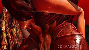 Ďábel si hraje se super horkou holkou v pekle