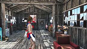 Fallout 4 -hahmo rentoutuu kotona