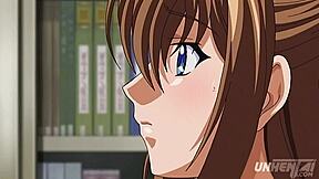 Unbelievable! Hentai teacher bangs his petite student's tight pussy raw!