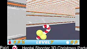 Hentai Shooter 3D Julefest med STORE TITTER og MONSTERPIKKE