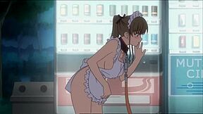 귀여운 메이드 스타킹 차림으로 야동 섹스 사랑해