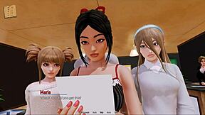 Harem Hotel 316: Yksityiskohtaisia seksikohtauksia pelissä