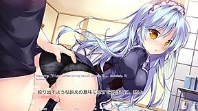 Tutustu mustasukkaiseen rakkauteen hime ja otome välillä tässä hentai-kohtauksessa