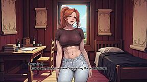 Teen spiller forbudt hentai spil for at betale gæld.