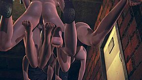 나의 히어로 아카데미아 프로피 모모 3P 섹스?