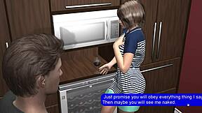 Matt otobüs durağındaki kızla vahşi rol yapmada sert oynuyor