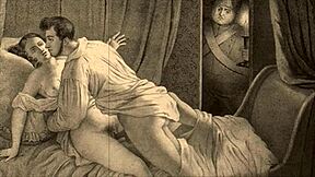 Ilustración erótica vintage con estilo cartoon retro para fans de anime clásico