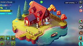 Honeysun Gameplay Del 1 med rødhåret flyvertinne