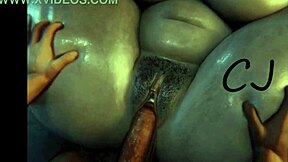 หนุ่มสีดำเย็ด Alcina Dimitrescu ที่ฟาร์ม