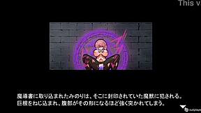 Intense scènes uit Arena of Sacrifice Hentai