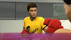 Hentai spel ep 20: mijn stiefmoeder en beste vriendin milf assjob massage