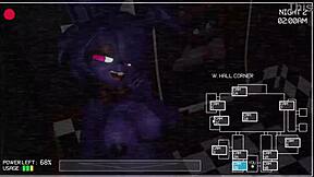 Vijf Nachten in Anime 3D Nacht 2 Ontketende Woede.