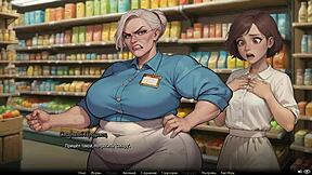 Komplet gameplay: Moonripple Lake del 1 med revne tøj og cum i mund